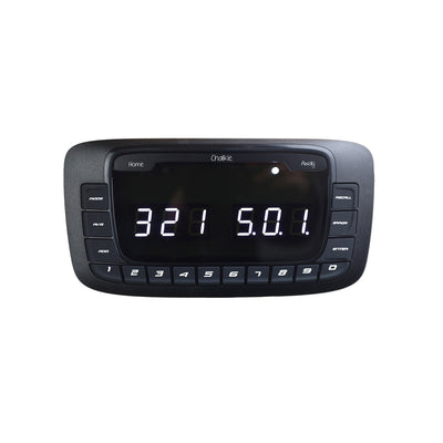 Dartsmate Black Edition White LED Chalkie Standard Darts Scorer