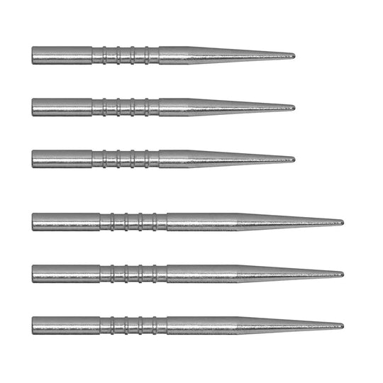 DataDart Shark Dart Points Precision Steel Tip - Silver