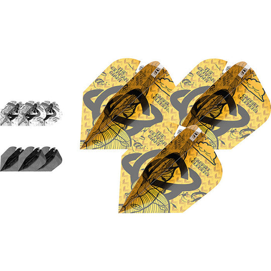 Target Darts Gabriel Clemens Ink TEN-X Flights x 3