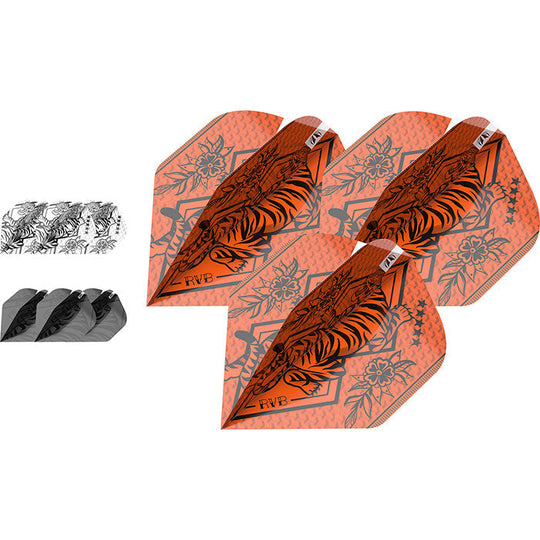 Target Darts Raymond Van Barneveld Ink No2 Flights x 3