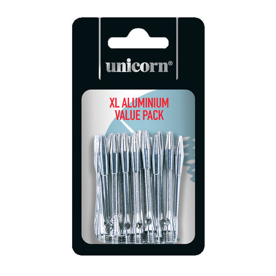 Unicorn XL Aluminium Dart Shafts Value Pack