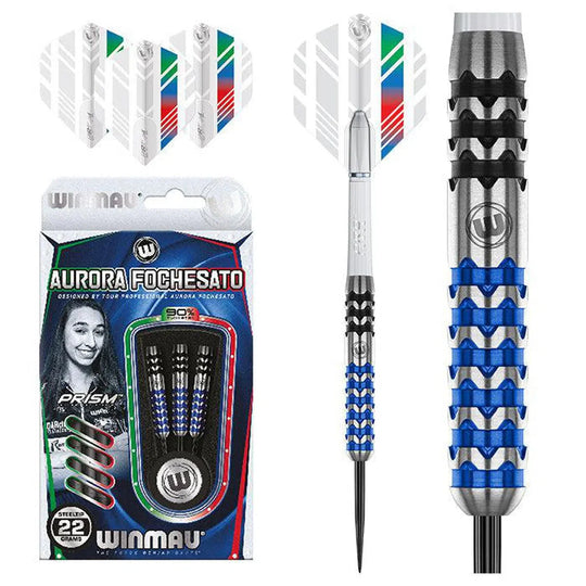 Winmau Aurora Fochesato 90% Tungsten Steel Tip Darts