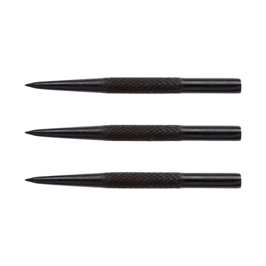Winmau Knurled Black Steel Tip Points