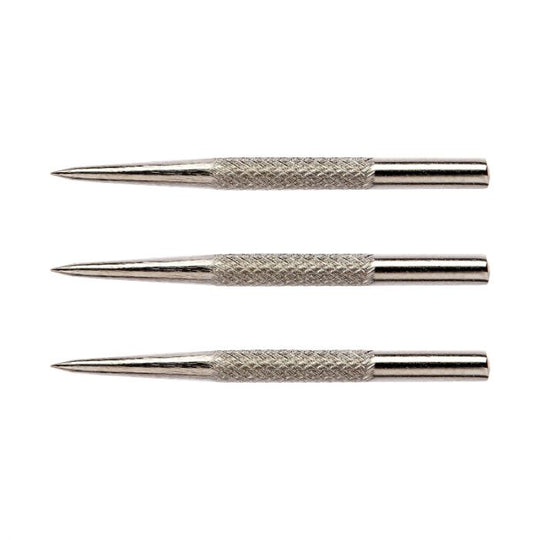 Winmau Knurled Silver Steel Tip Points