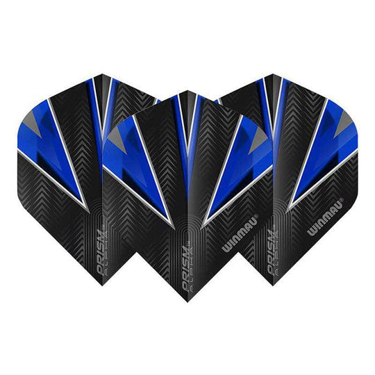 Winmau Prism Alpha Extra Thick Standard Black & Blue Flights