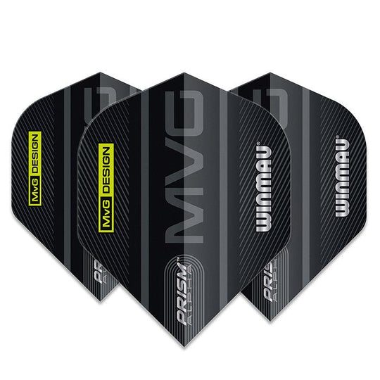 Winmau Prism Alpha MvG Extra Thick Flights