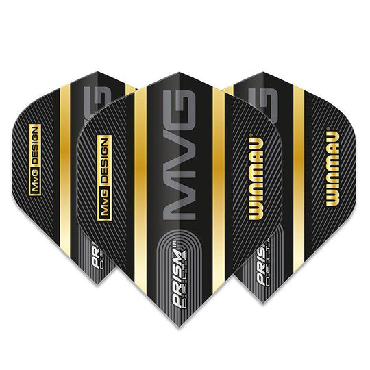 Winmau Prism Delta MvG Trilogy Extra Thick Flights