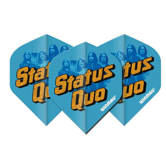 Winmau Rock Icons Flights - Status Quo Blue