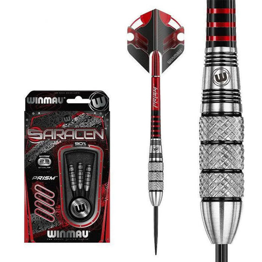 Winmau Saracen Torpedo 90% Tungsten Steel Tip Darts