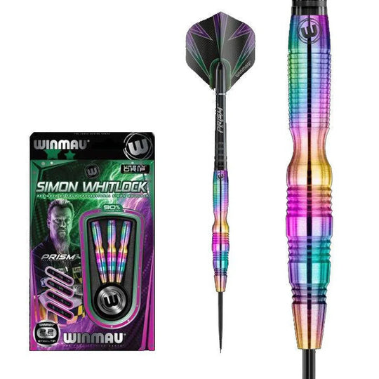 Winmau Simon Whitlock Urban Grip 90% Tungsten Steel Tip Darts