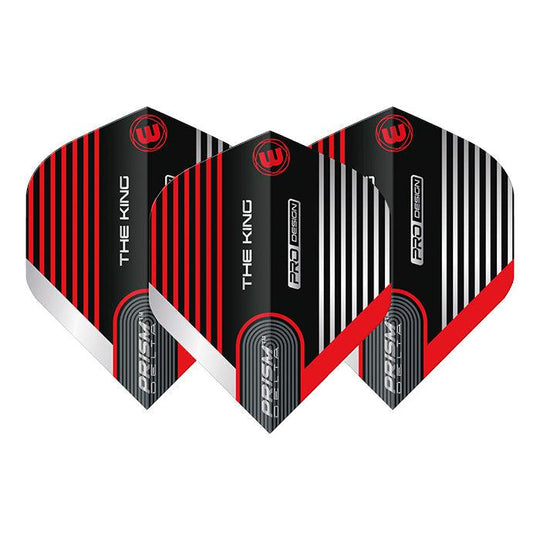 Winmau The King Prism Delta Standard Flights