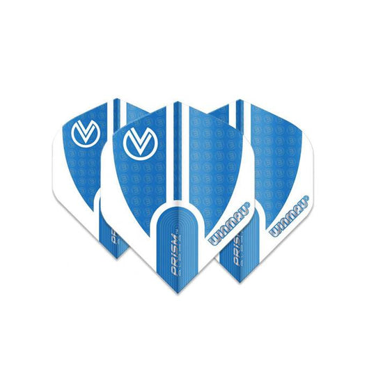 Winmau Vincent Van Der Voort Prism Alpha Blue Standard Flights