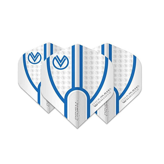 Winmau Vincent Van Der Voort Prism Alpha White Standard Flights