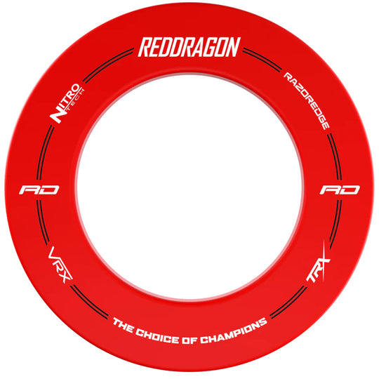 Red Dragon Dartboard Surround - Red