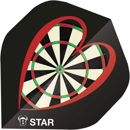Bull's DE B-Star Dartboard Standard Dart Flights