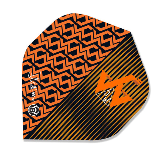 Bull's DE B-Star Jermaine Wattimena Orange Standard Dart Flights