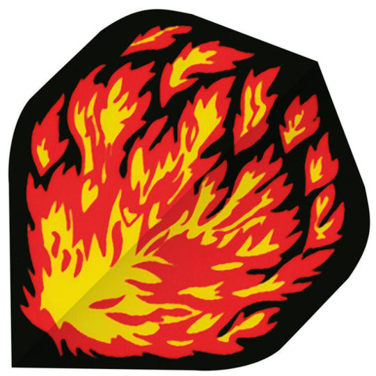 Bull's DE Base Dart Flights - Fire