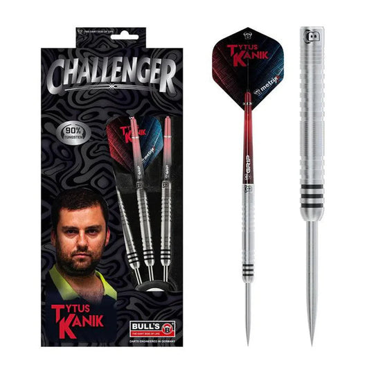 Bull's DE Challenger Tytus Kanik 90% Tungsten Steel Tip Darts
