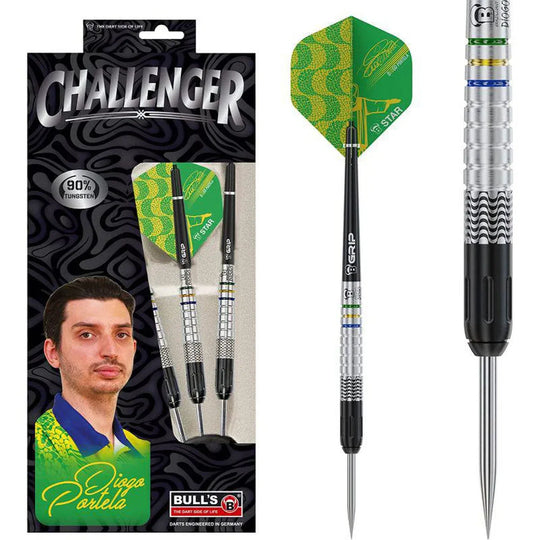 Bull's DE Diogo Portela 90% Tungsten Steel Tip Darts