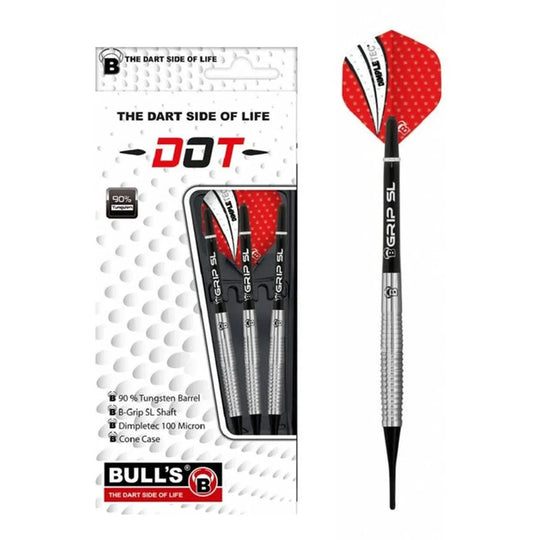 Bull's DE Dot D1 90% Tungsten Soft Tip Darts