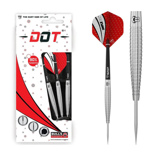 Bull's DE Dot D6 90% Tungsten Steel Tip Darts