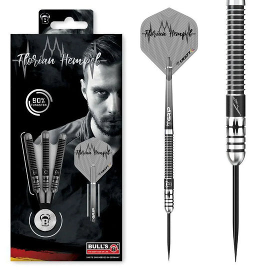 Bull's DE Florian Hempel 90% Tungsten Steel Tip Darts