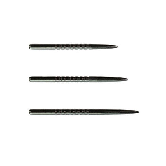Bull's DE GP3 Grooved Dart Points - Black