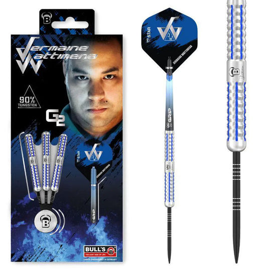 Bull's DE Jermaine Wattimena Gen 2 90% Tungsten Steel Tip Darts