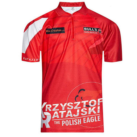 Bull's DE Krzysztof Ratajski "The Polish Eagle" Replica Darts Shirt
