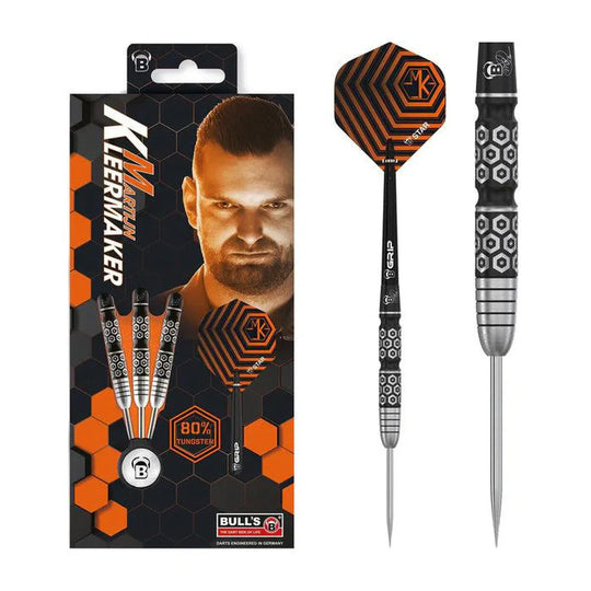 Bull's DE Martijn Kleermaker 80% Tungsten Steel Tip Darts
