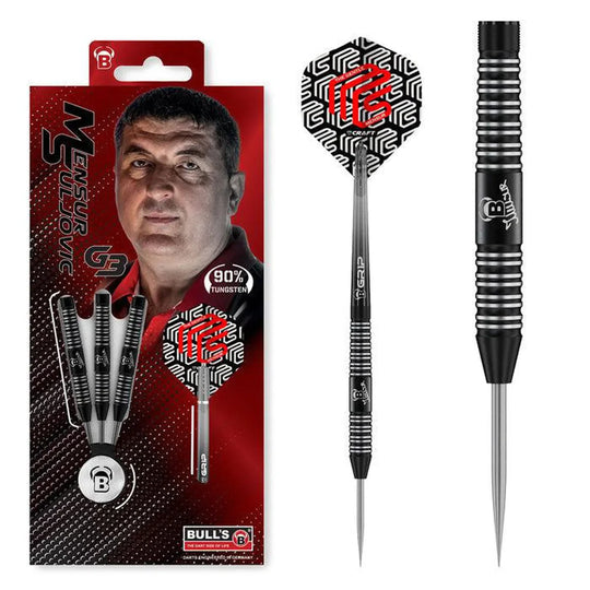 Bull's DE Mensur Suljovic G3 90% Tungsten Steel Tip Darts