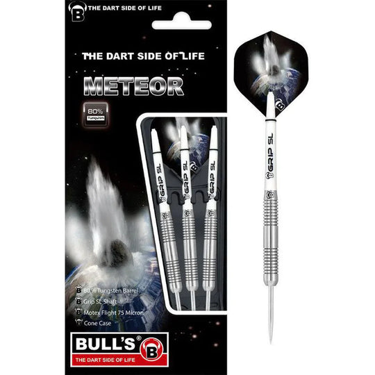 Bull's DE Meteor 80% Tungsten Steel Tip Darts  - Assorted Styles