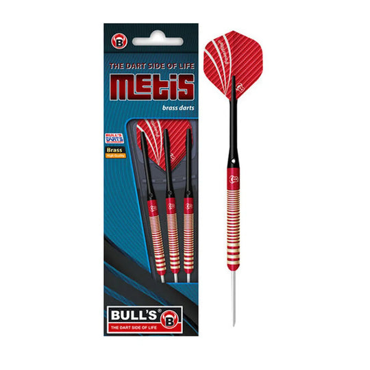 Bull's DE Metis Red Brass Steel Tip Darts