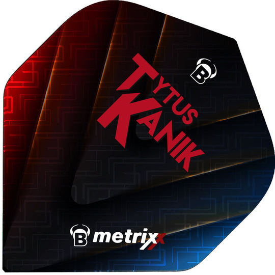 Bull's DE Metrixx Extra Strong Dart Flights - Titus Kanik