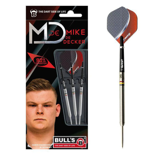 Bull's DE Mike De Decker 90% Tungsten Steel Tip Darts