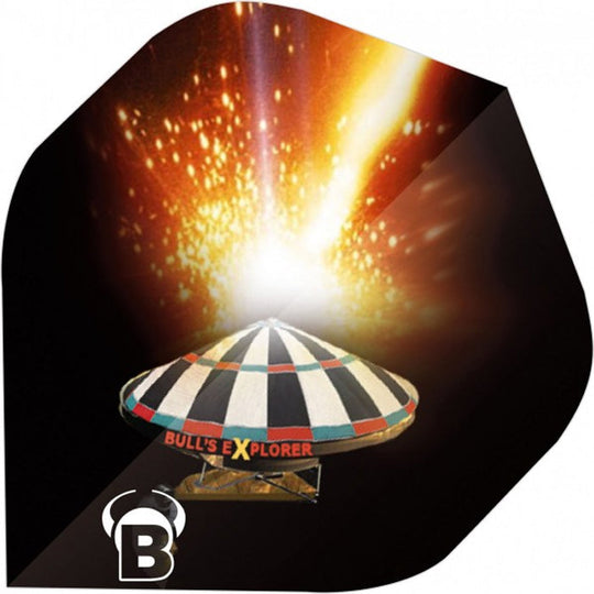 Bull's DE Motex Dart Flights - Spaceship