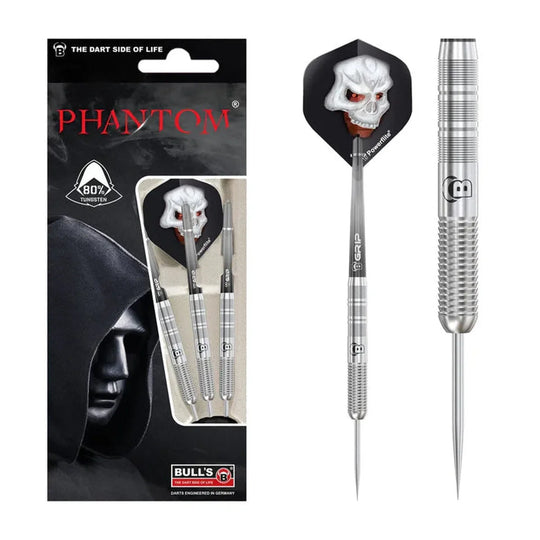 Bull's DE Phantom PT1 80% Tungsten Steel Tip Darts