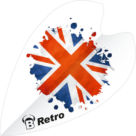 Bull's DE Retro Union Jack Dart Flights