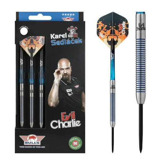 Bull's NL Karel Sedlacek 90% Tungsten Steel Tip Darts