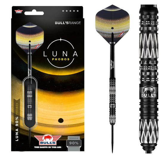 Bull's NL Luna Phobos 90% Tungsten Steel Tip Darts