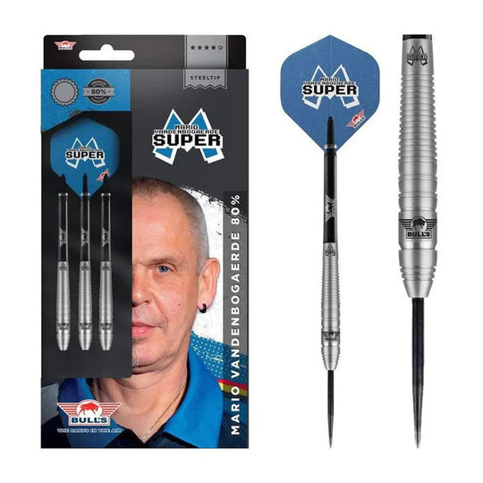 Bull's NL Mario Vandenbogaerde 80% Tungsten Steel Tip Darts