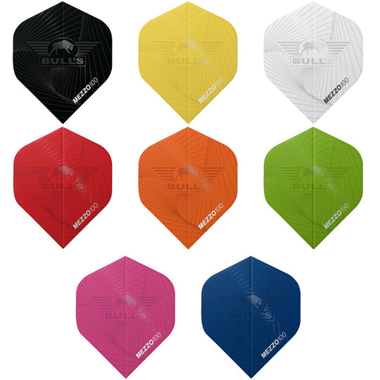 Bull's NL Mezzo Standard No2 Flights 5 Pack