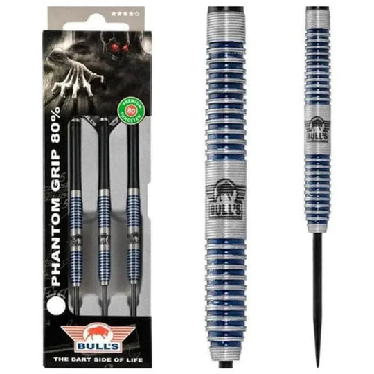 Bull's NL Phantom Grip 80% Tungsten Steel Tip Darts