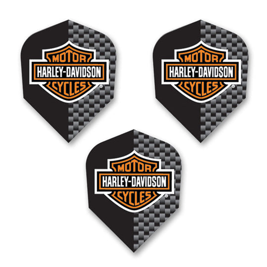DW Harley Davidson Orange Logo Dart Flights