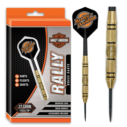 DW Harley Davidson Rally Brass Steel Tip Darts
