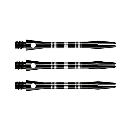 DataDart Anodised Alloy Re-Groove Shafts - Black
