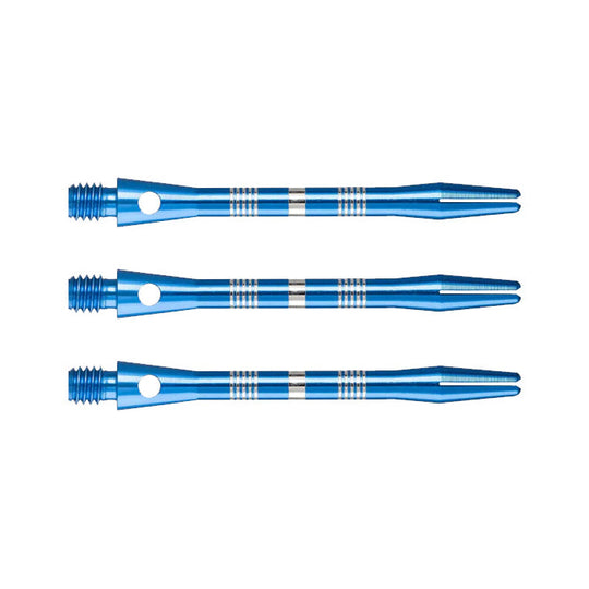 DataDart Anodised Alloy Re-Groove Shafts - Blue