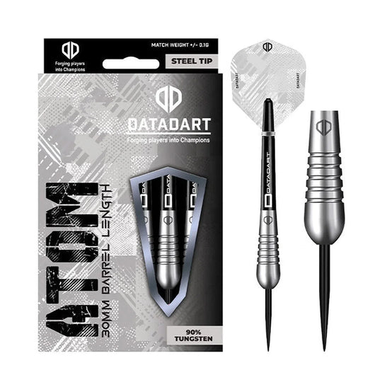DataDart Atom 90% Tungsten Steel Tip Darts