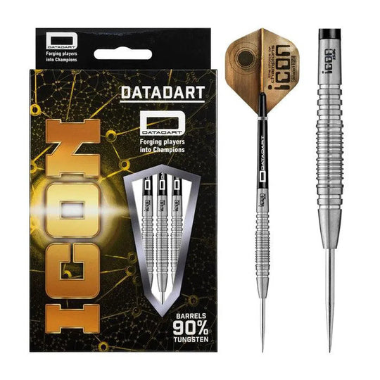 DataDart Icon 90% Tungsten Steel Tip Darts