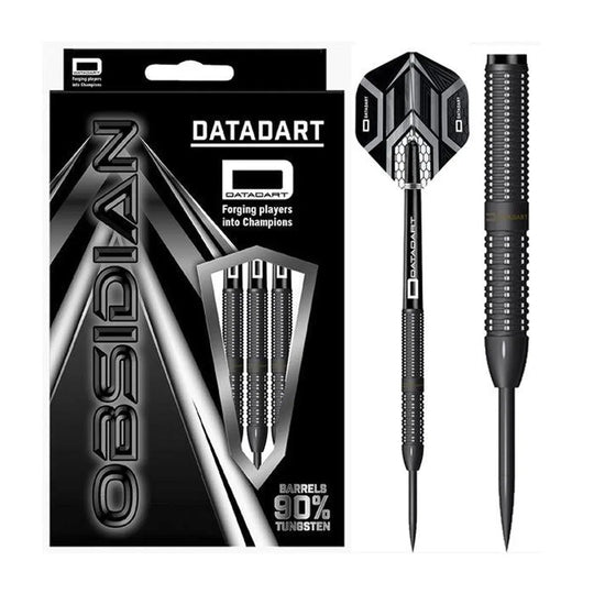 DataDart Obsidian 1 90% Tungsten Steel Tip Darts